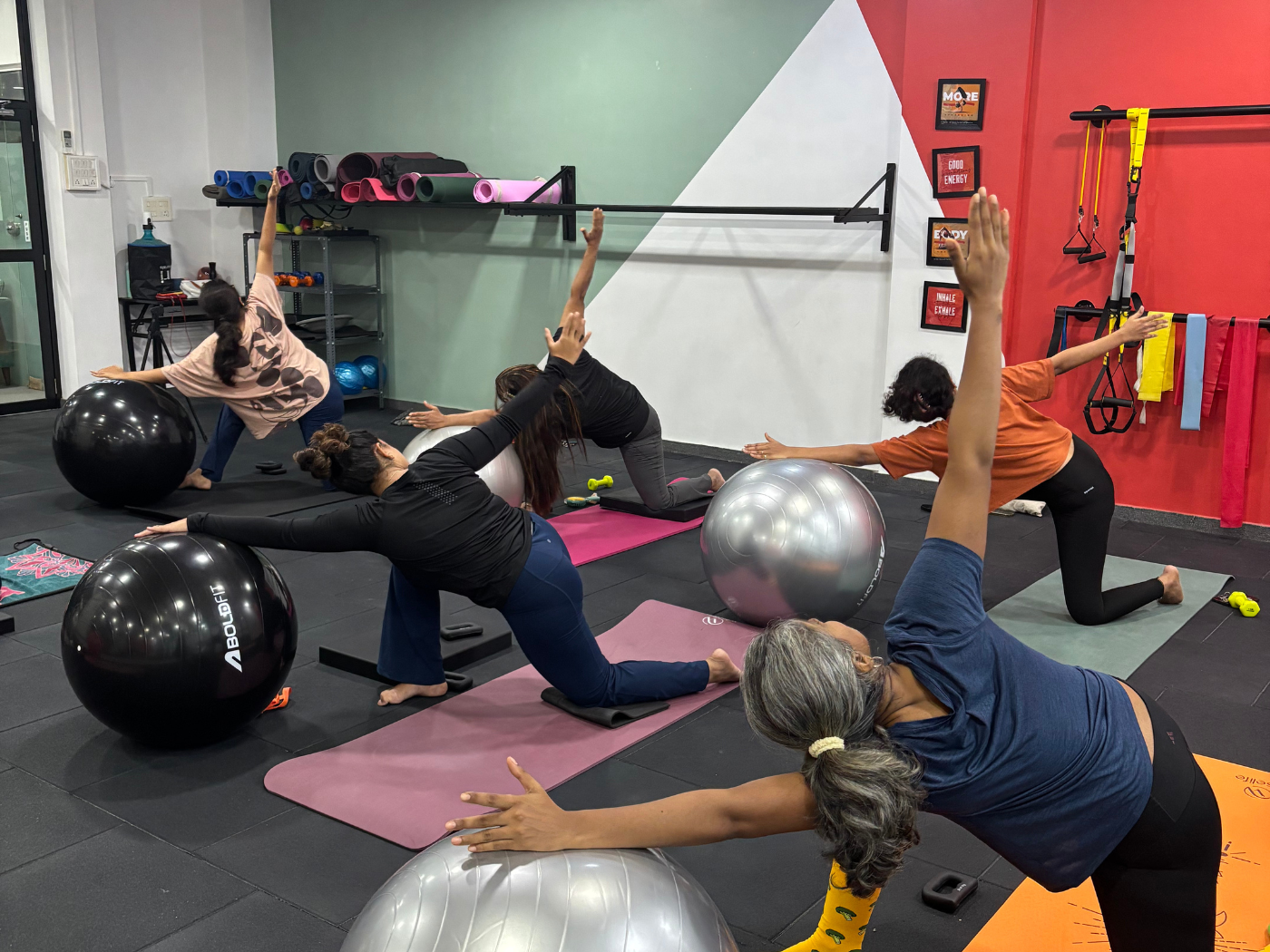 Group movement practice at Varg Movement Studio