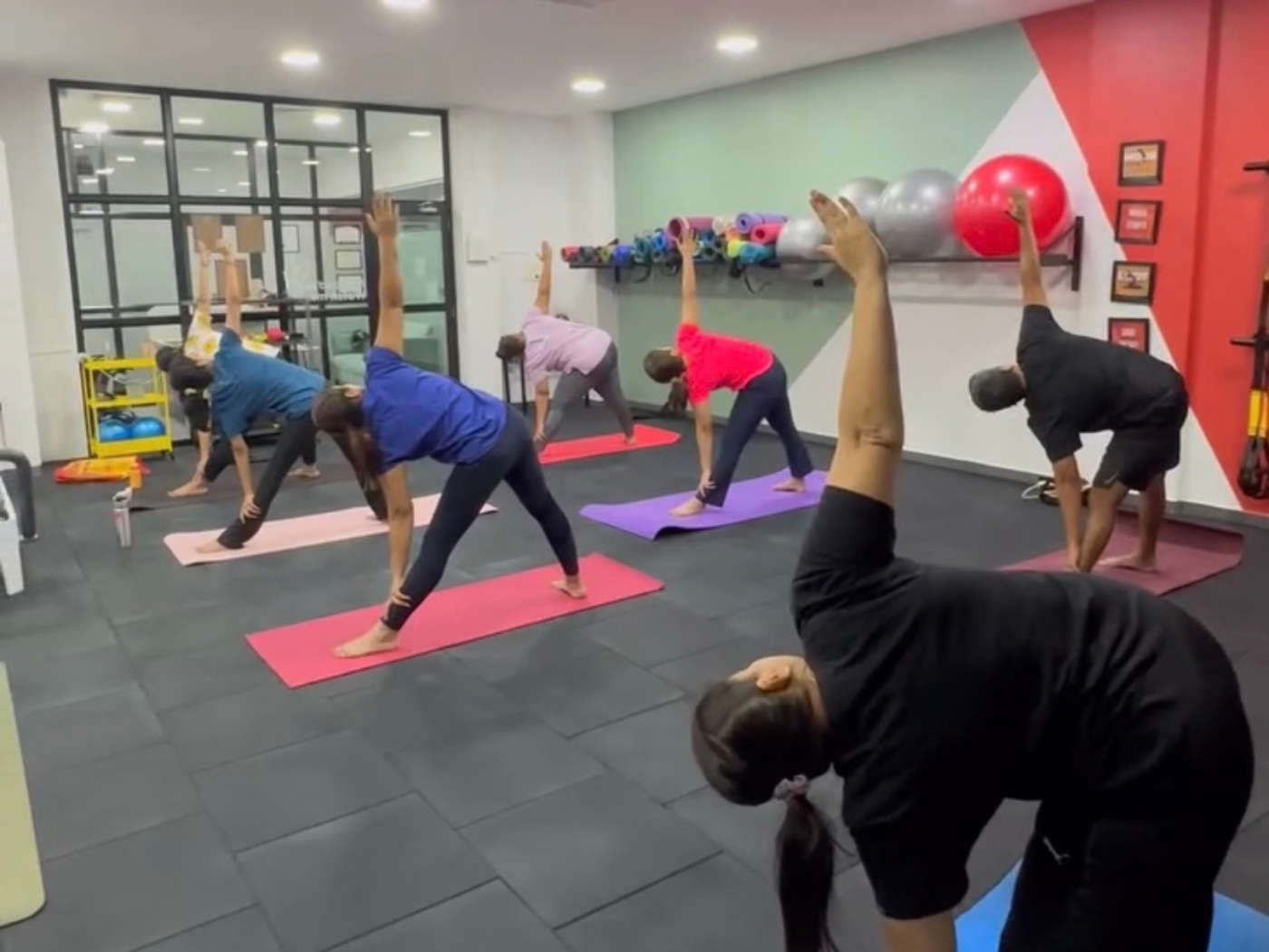 Yoga class at Varg Movement Studio
